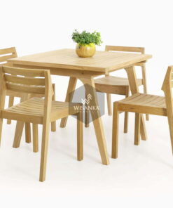Denver Wooden Dining Set