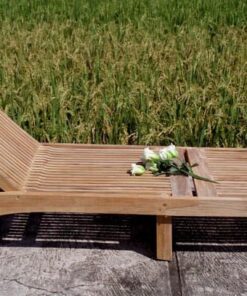 Bunaken Teak Wood sun lounger