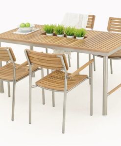 Summer Teak Wood Dining Set