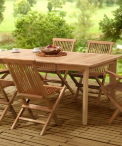Wooden Classic Folding Dining Set