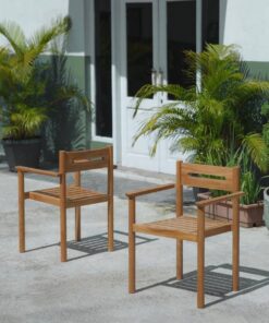 Faby stacking dining chair